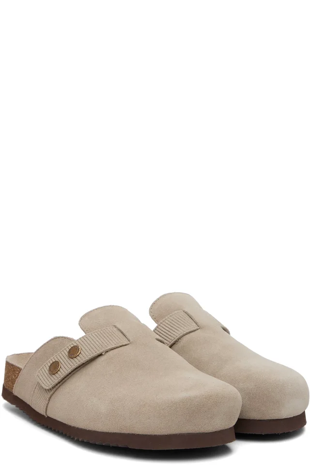 Barbour Taupe Bowman Slip-on Loafers, photo 4 of 5 from SSENSE