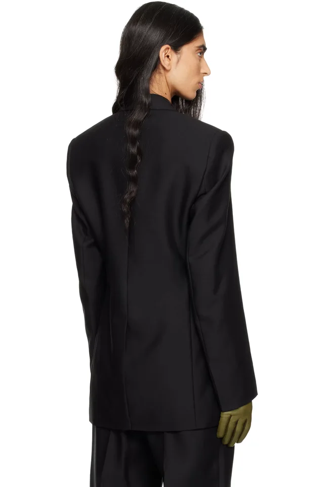 WARDROBE.NYC Black Light Longline Blazer, photo 3 of 3 from SSENSE