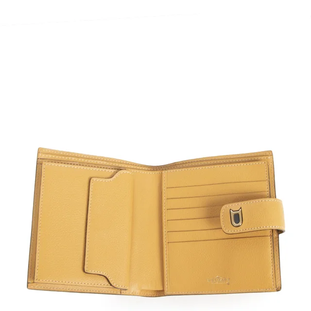 Delvaux Ochre Leather Wallet in Leather from Labellov, photo 1 of 1