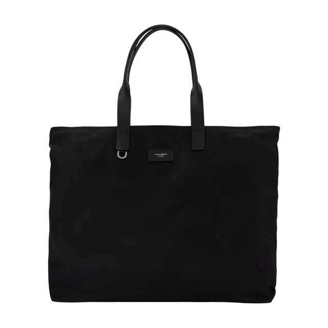 Dolce & Gabbana Calfskin Leather Tote Bag — Black in Black Calfskin from HEWI