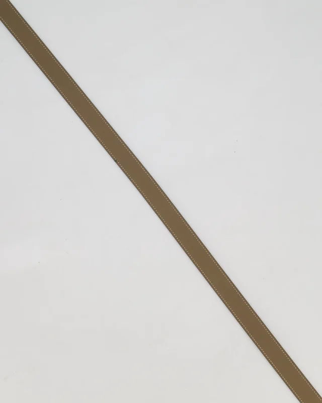 Hermès H Belt in Taupe Swift leather from Sellier, photo 4 of 5