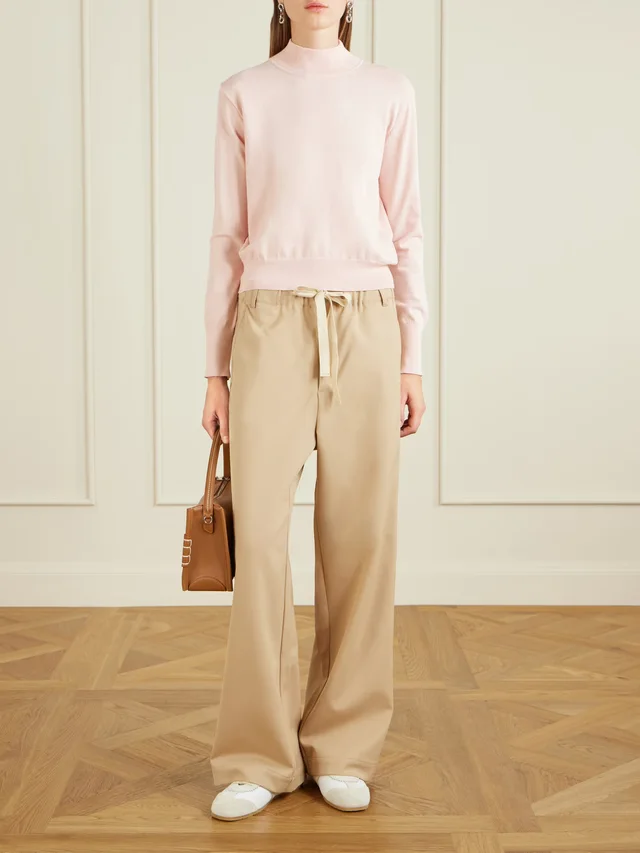SANDERLAK Knitted sweater in Pink, photo 2 of 2 from NET-A-PORTER (Canada)