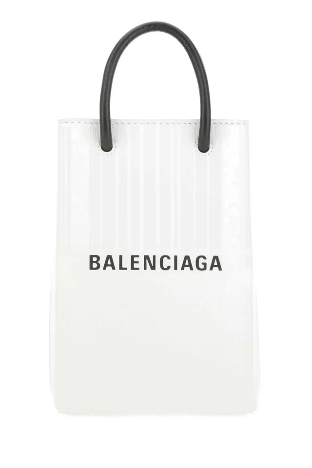 Balenciaga Mini Bag — White T Domesticated Calf Le in White Calfskin from HEWI