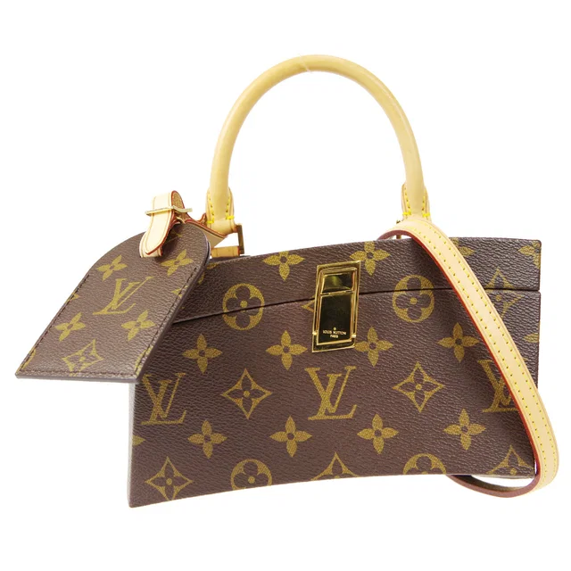Louis Vuitton 2014 Frank Gehry Twisted Box Monogram M40275 in Coated canvas from AMORE Vintage Tokyo