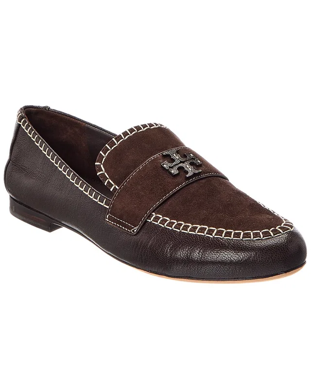 Tory Burch Mini Everly Leather & Suede Loafer, image 1 of 1 from Gilt