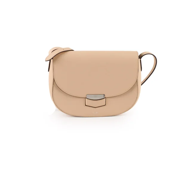 Celine Trotteur Crossbody Small Beige in Beige Leather from The Purse Affair
