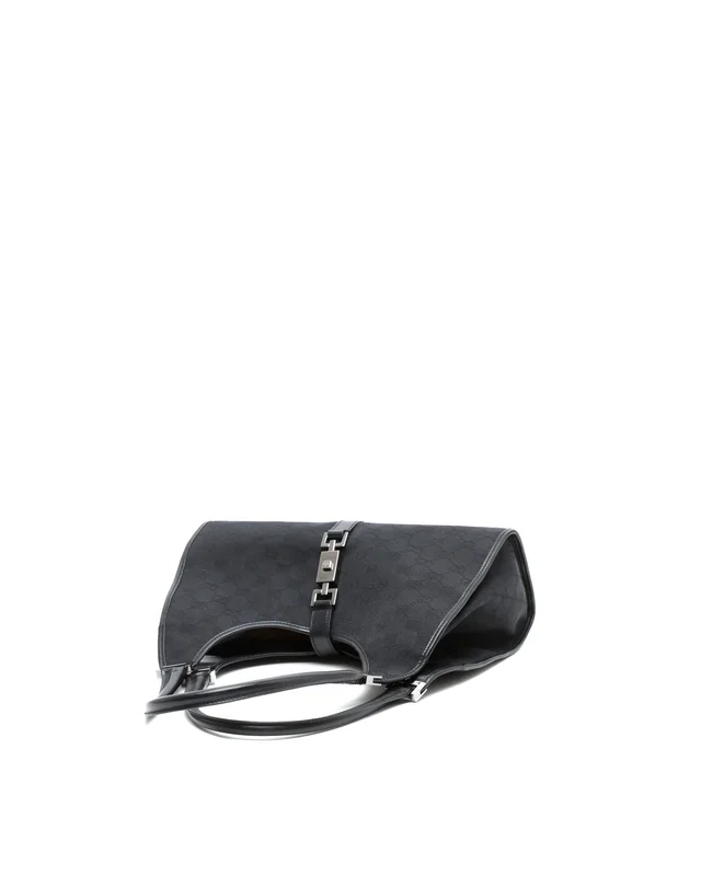 Gucci GG Small Jackie Bardot Bag in Canvas from A Retro Tale, photo 4 of 10