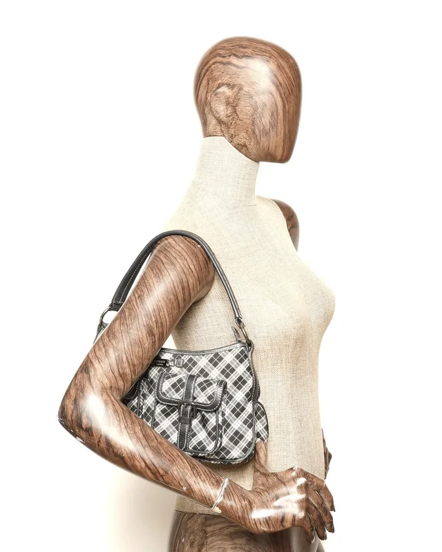 Burberry Nova Check Double Pocket Bag in Canvas from A Retro Tale, photo 7 of 7