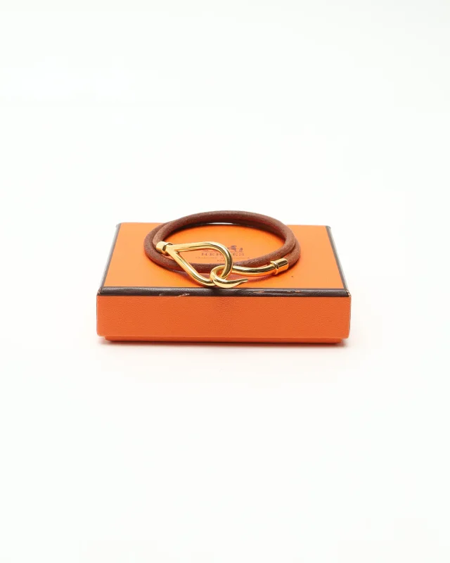Hermès Jumbo Double Bracelet in Leather from A Retro Tale, photo 2 of 2