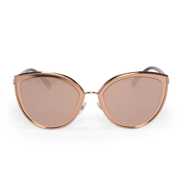 Chanel Metal Cat Eye Sunglasses in Rose Gold from Blue Spinach