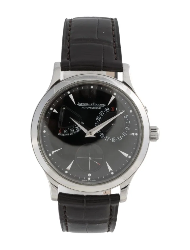 Jaeger-LeCoultre Master Control Réserve de Marche Watch in multicolor Crocodile from The RealReal