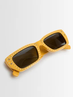 Moncler Genius Square sunglasses with details in 0% Platinum, 0% Crystal, photo 2 of 5 from LUISAVIAROMA