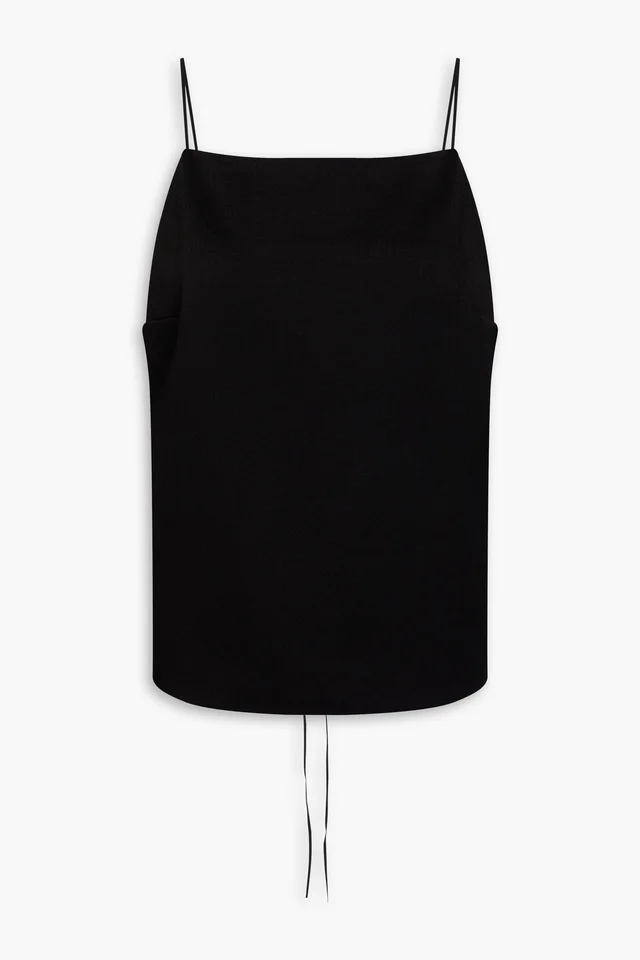 Joseph Baste Crinkled-Satin Sleeveless Top from THE OUTNET, photo 1 of 1
