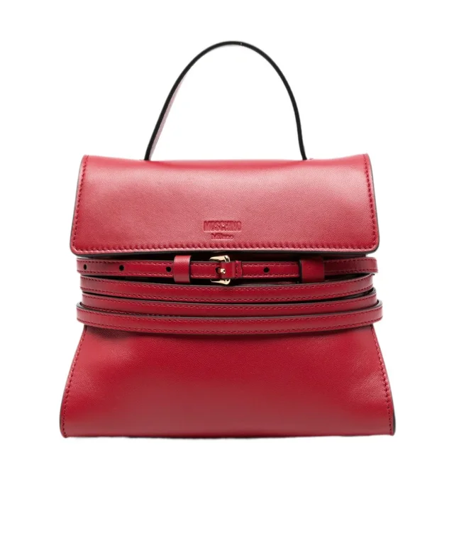 Moschino Tie Me belt-detail top-handle mini tote bag from SENSER, photo 1 of 1