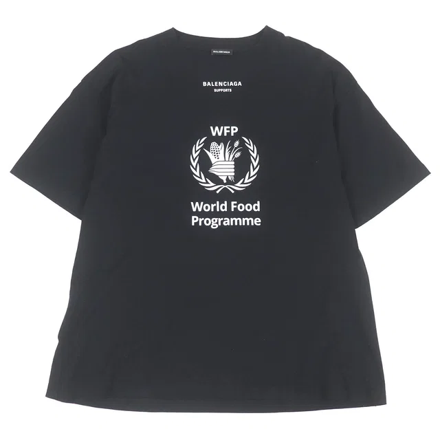 Balenciaga World Food Programme Cotton T-shirt from LuxUness
