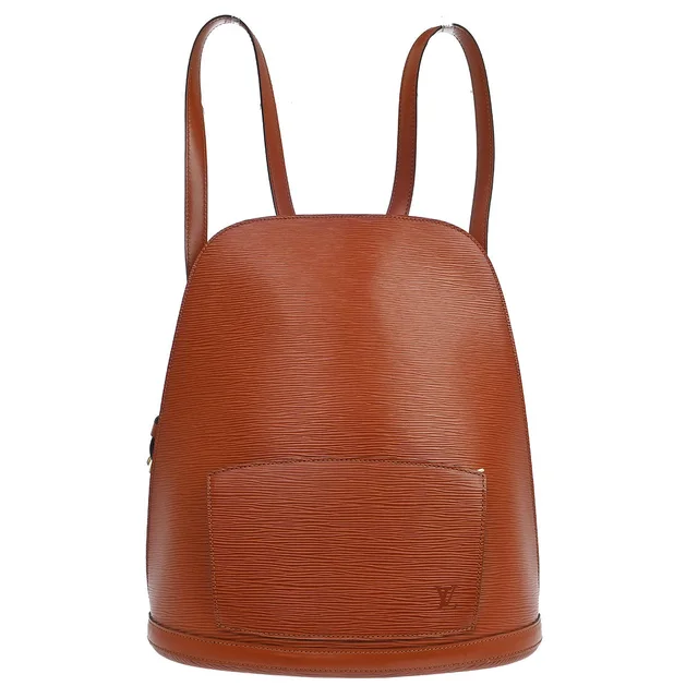 Louis Vuitton Brown Epi Gobelins Backpack M52293 in Brown Leather from AMORE Vintage Tokyo