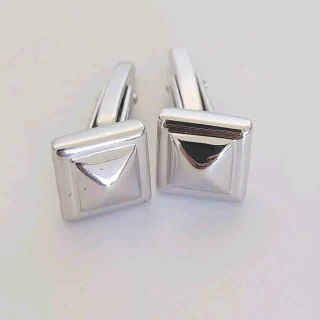 Philipe Charriol Silver Tone Cufflinks Square Designer in silver|gray from Poshmark