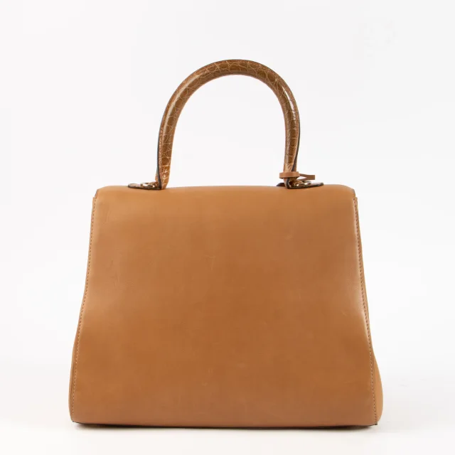 Delvaux Vegetal Alligator/Dream Brillant MM Bag in Crocodile from Labellov, photo 4 of 9