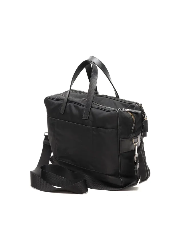 Prada Tessuto Business Bag in Nylon from A Retro Tale, photo 3 of 8