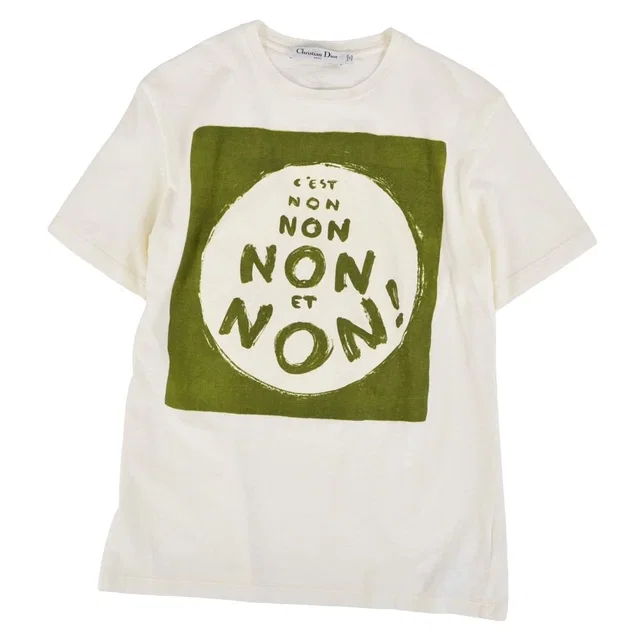 Dior T-Shirt White in White from The Reluxe