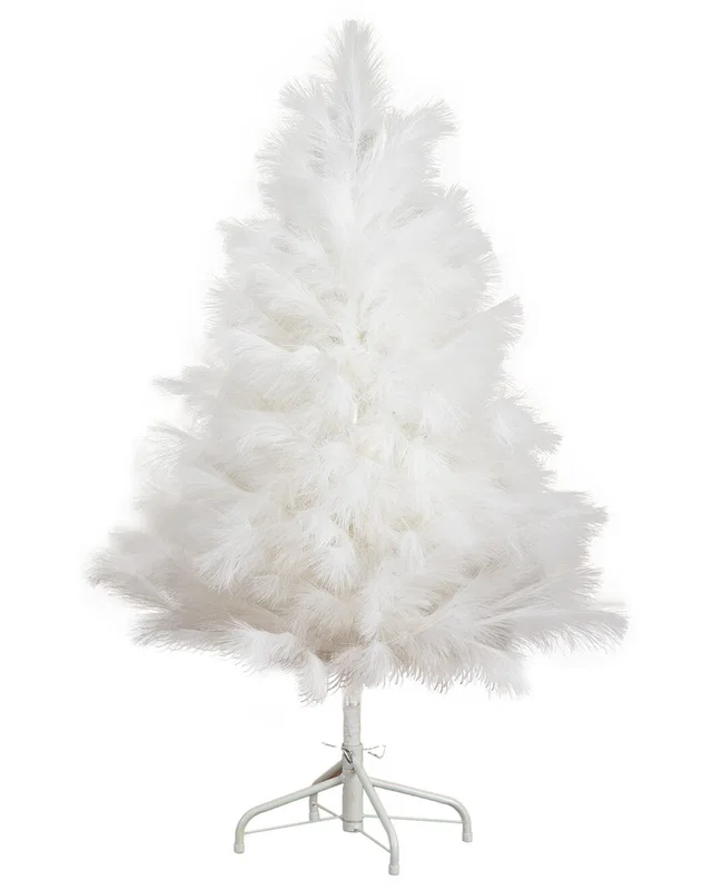 Nearly Natural 4Ft. Artificial White Pampas Grass Christmas Tree, image 1 of 1 from Rue La La