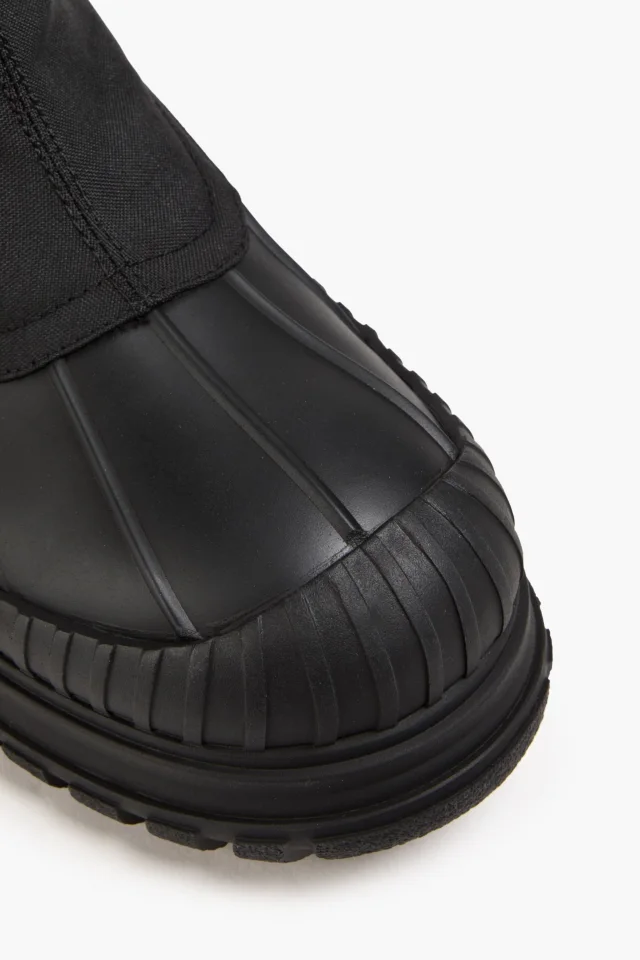Ganni Shell Chelsea Boots in Black, photo 4 of 4 from THE OUTNET