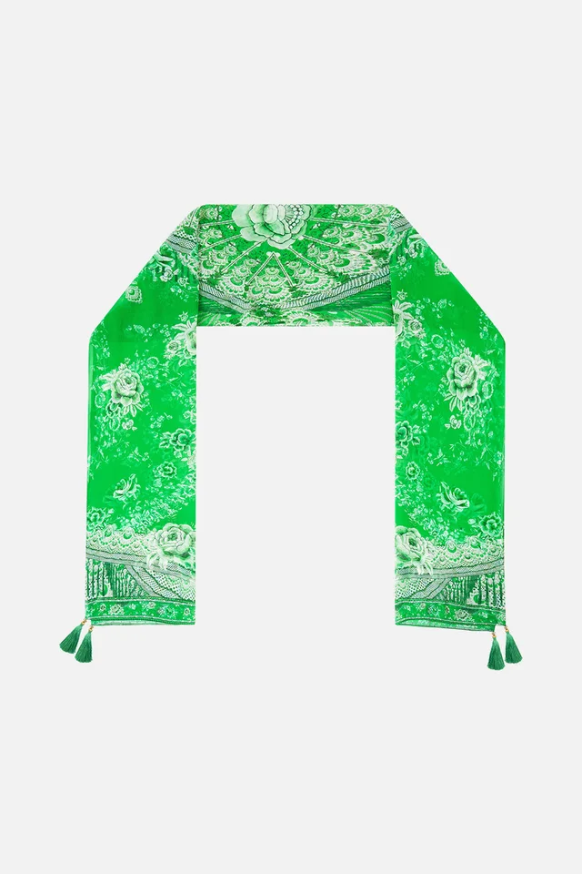 Camilla eBoutique LONG SILK CRINKLE CHIFFON SCARF SACROMONTE SEÑORITA from CAMILLA, photo 1 of 1