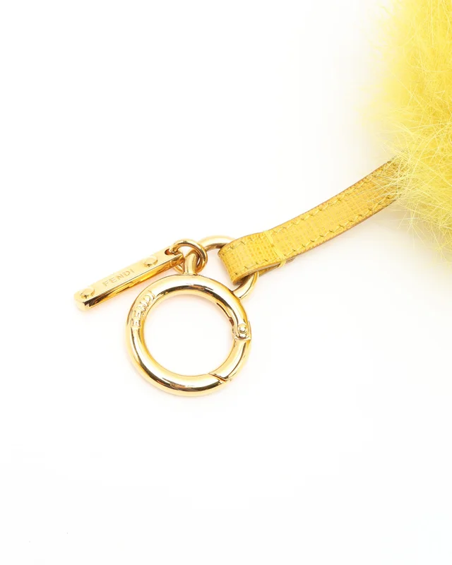 Fendi Fox Fur Pom Bag Charm from A Retro Tale, photo 4 of 4