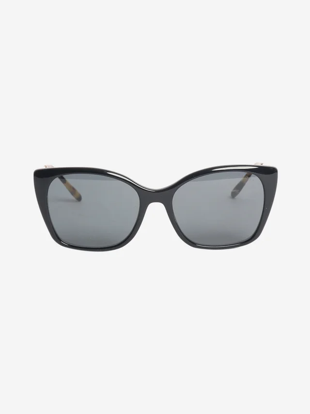 Prada Black tortoiseshell sunglasses in Black from Sign of the Times