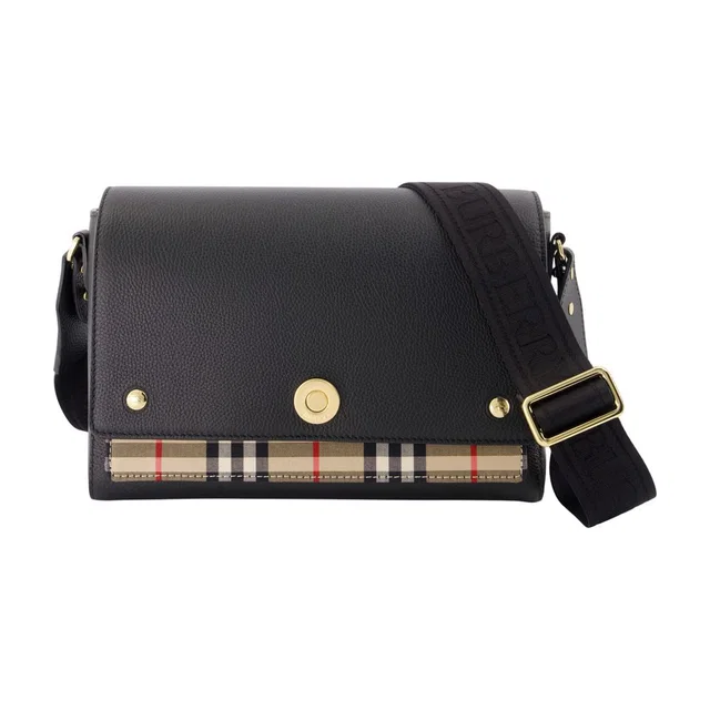 Burberry Ll Medium Crossbody Bag — Black Calfskin in Black Calfskin from HEWI