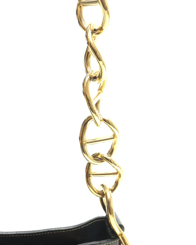 Prada Vitello Daino Chain Bag in Leather from A Retro Tale, photo 8 of 12