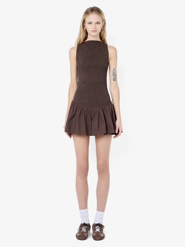 Bec&Bridge MARCELINE MINI DRESS - DARK CHOCOLATE from BEC + BRIDGE, photo 1 of 1
