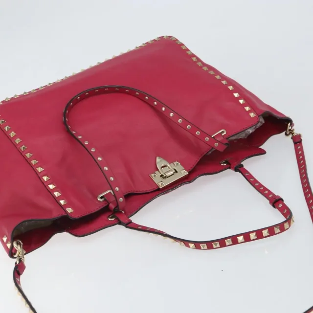 Valentino Garavani Rockstud Tote Soft Leather in Leather from Her-Age, photo 9 of 11