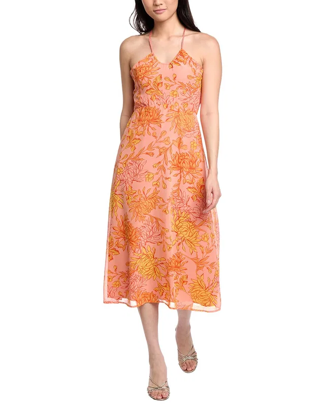 Lost + Wander Peony Delight Midi Dress, image 1 of 1 from Gilt