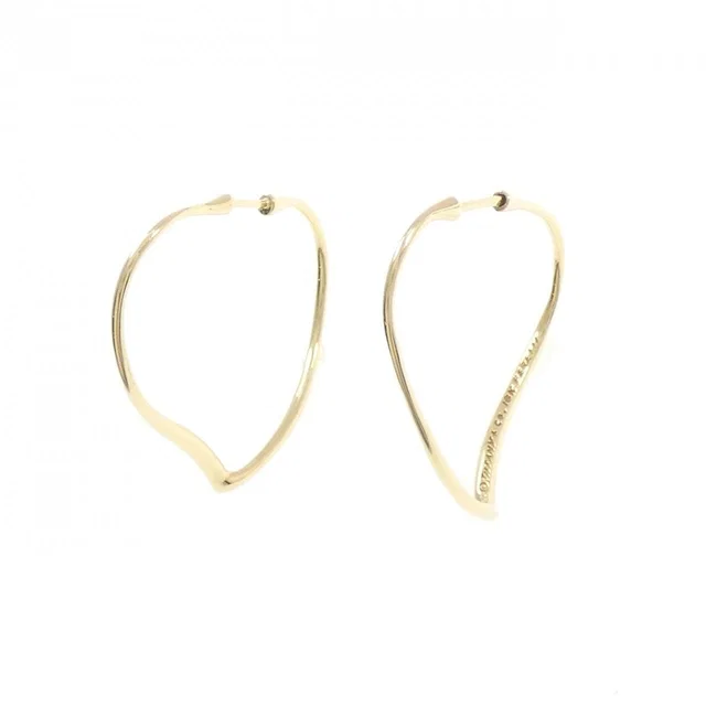Tiffany & Co. Open Heart Hoop Earrings from The Reluxe
