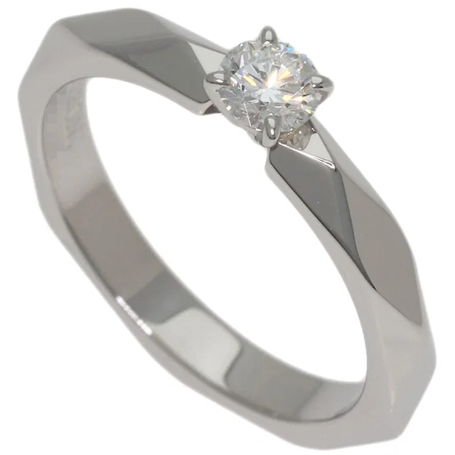 Boucheron Silver Diamond Ring #48 in gray|silver from Poshmark