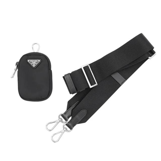 Prada Re-Nylon 2WAYHandbag Black1BG354_RV44_F0002_V_B1M Nylon in Nylon from GALLERY RARE, photo 14 of 14