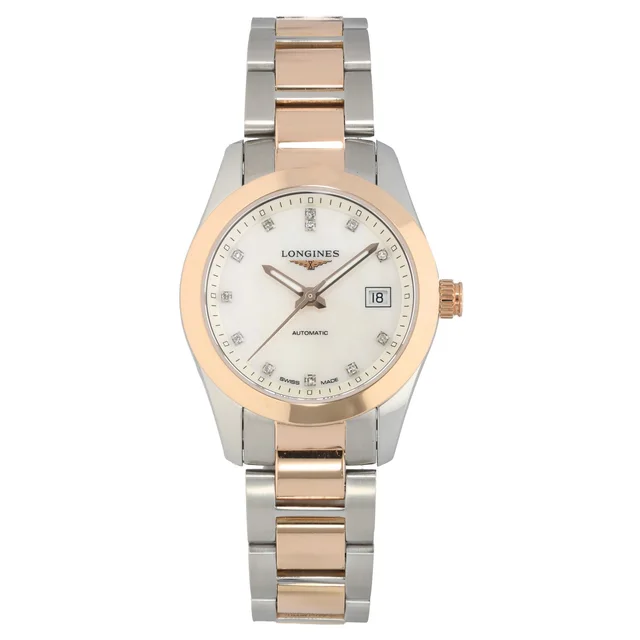 Longines Conquest Classic L2.285.5 29mm Bi-Colour Watch from H&T