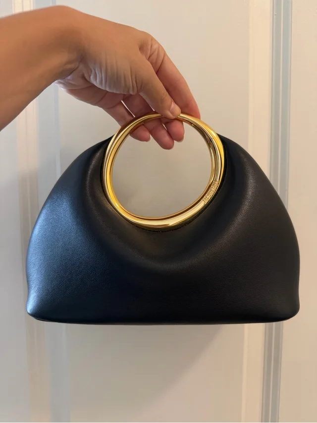 Jacquemus Le Petit Calino Bag in black|gold from Poshmark