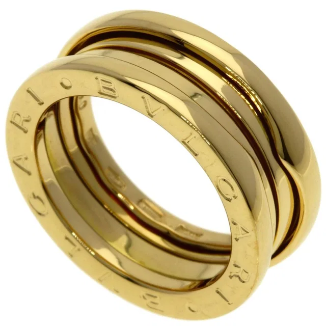 Bvlgari B.Zero1 Band 50 Ring 18K Yellow Gold in Yellow from The Reluxe