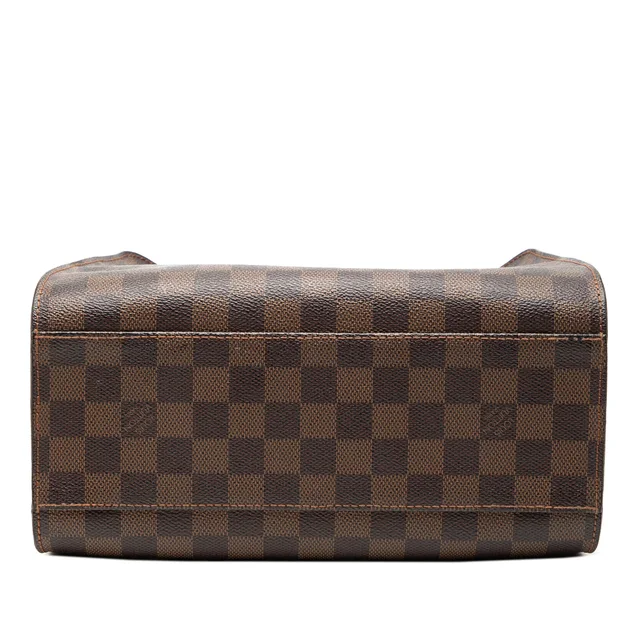 Brown Louis Vuitton Damier Ebene Triana Handbag in Brown Canvas from Designer Revival, photo 2 of 2