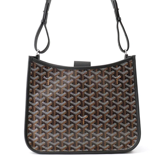Goyard Muset BlackMUSETTPMLTY01CG01P PVC Leather Size PM in Leather from GALLERY RARE