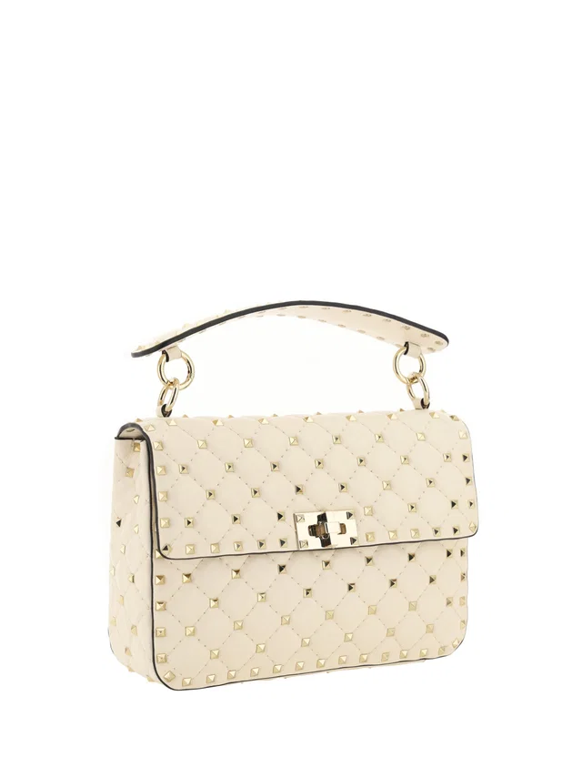Valentino Garavani Shoulder Bag — Beige Lamb Leather in Beige Lambskin from HEWI