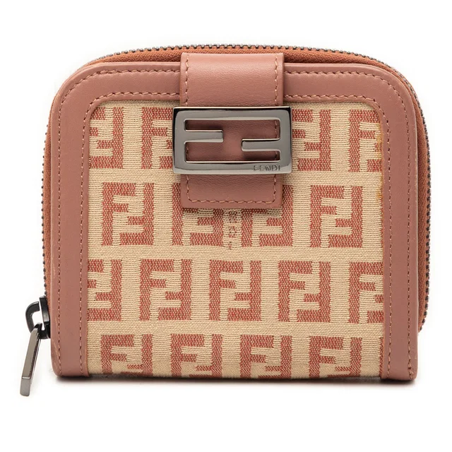 Beige Louis Vuitton Zucchino Canvas Bifold Compact Wallet in Beige Canvas from Designer Revival