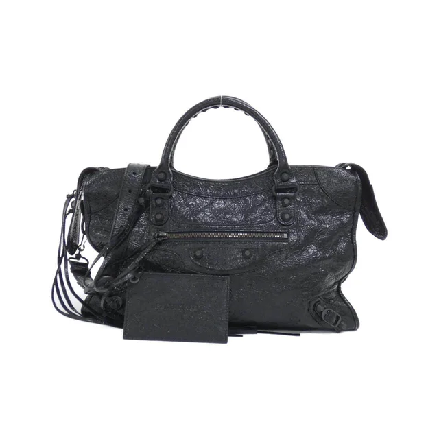 Balenciaga Le City Medium Lambskin Bag in Lambskin from LuxUness