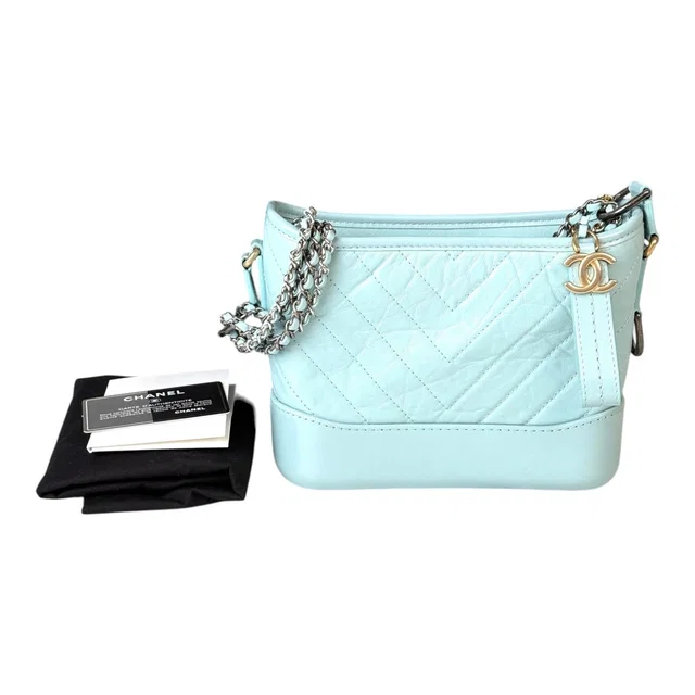 Chanel Gabrielle Small Blue Bag in Blue from Luxury Promise