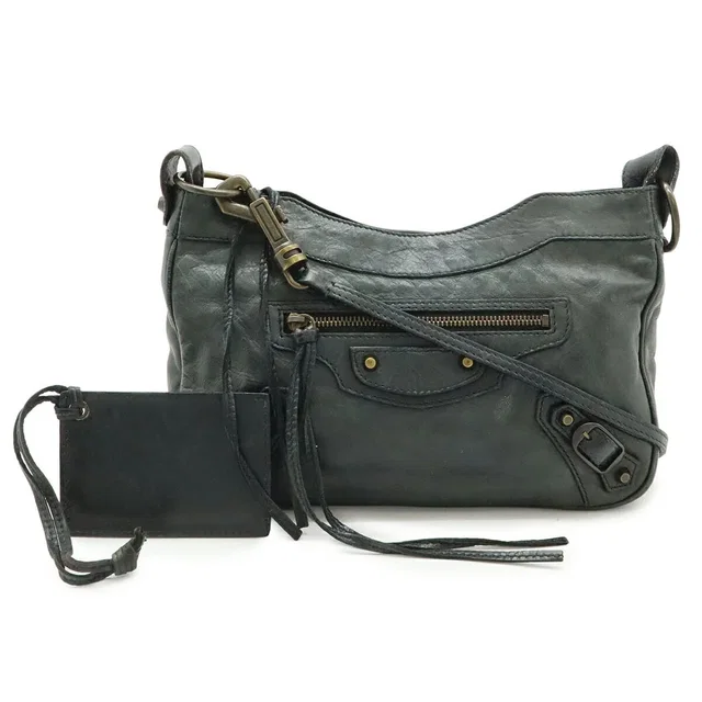 Balenciaga The Hip Calfskin Shoulder Bag in Calfskin from LuxUness