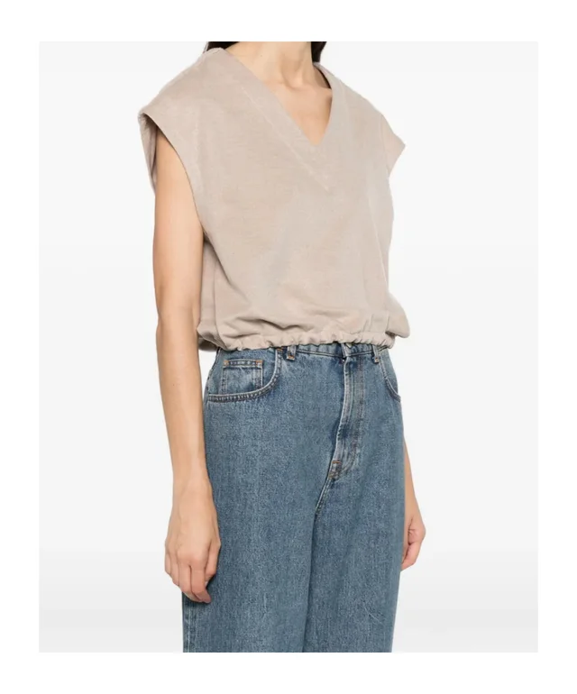 Herno V-neck tank top, photo 2 of 5 from SENSER