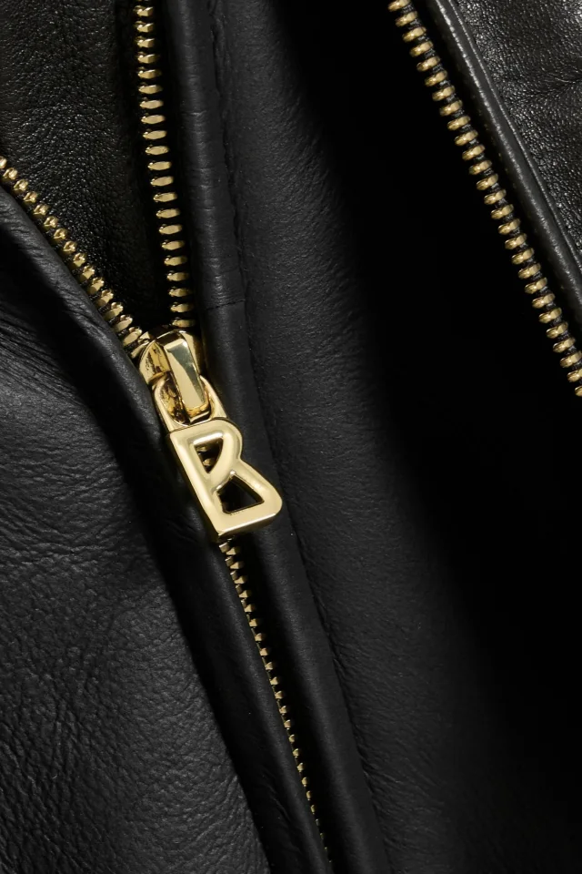 Bogner Melia Quilted Lambskin Down Ski Jacket in Black, photo 4 of 4 from THE OUTNET