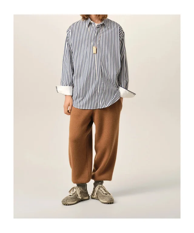 Ami Paris AMI Striped Long-Sleeve Shirt, photo 4 of 6 from SENSER